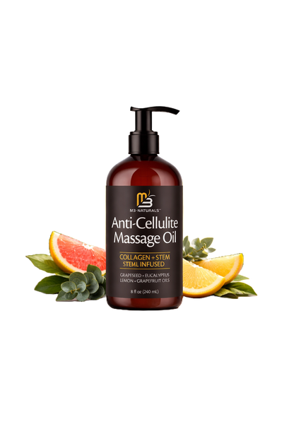 M3 Naturals Cellulite Massage Oil